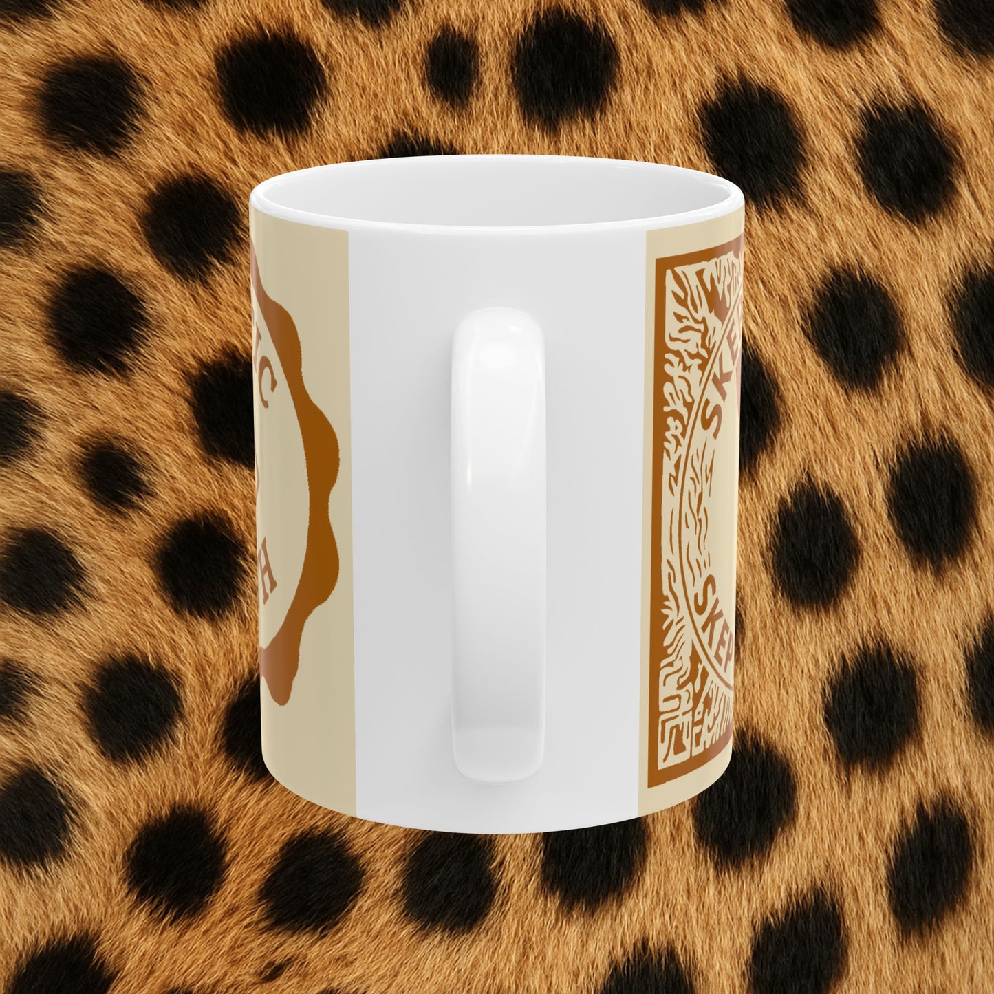 "Coffee Stain" 11oz Beige Mug