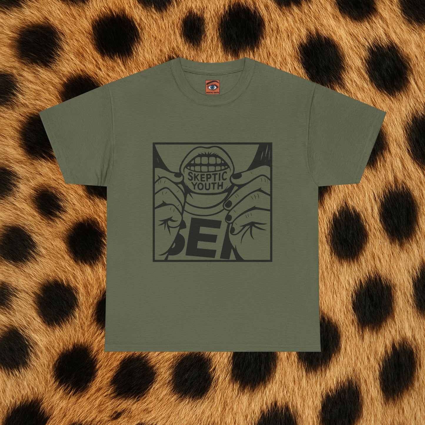 "Lip Tat" Two-Sided Unisex Tee*