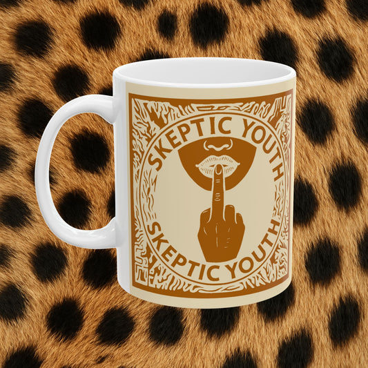 "Coffee Stain" 11oz Beige Mug