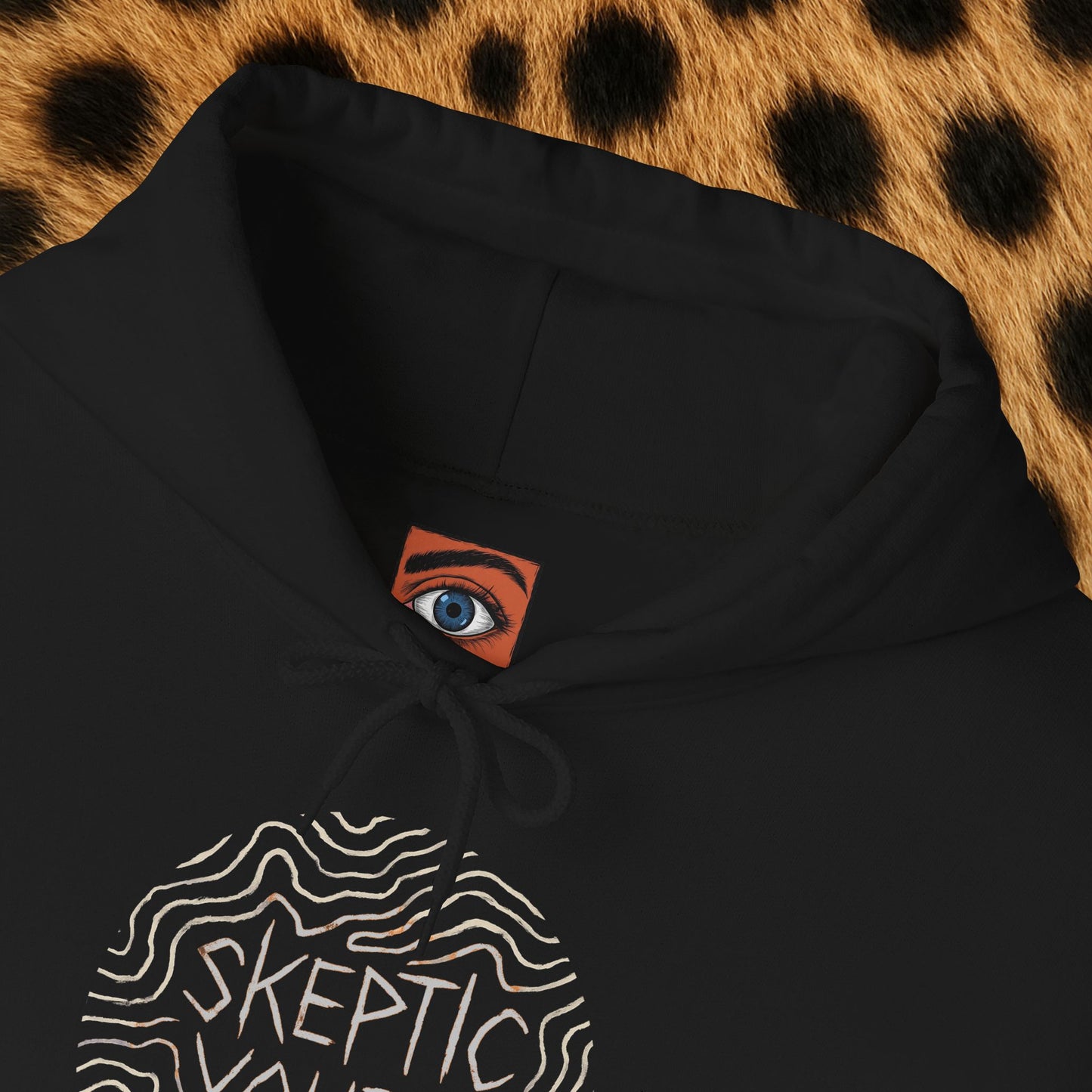 “Read Between the Lines” Two-Sided Unisex Hoodie