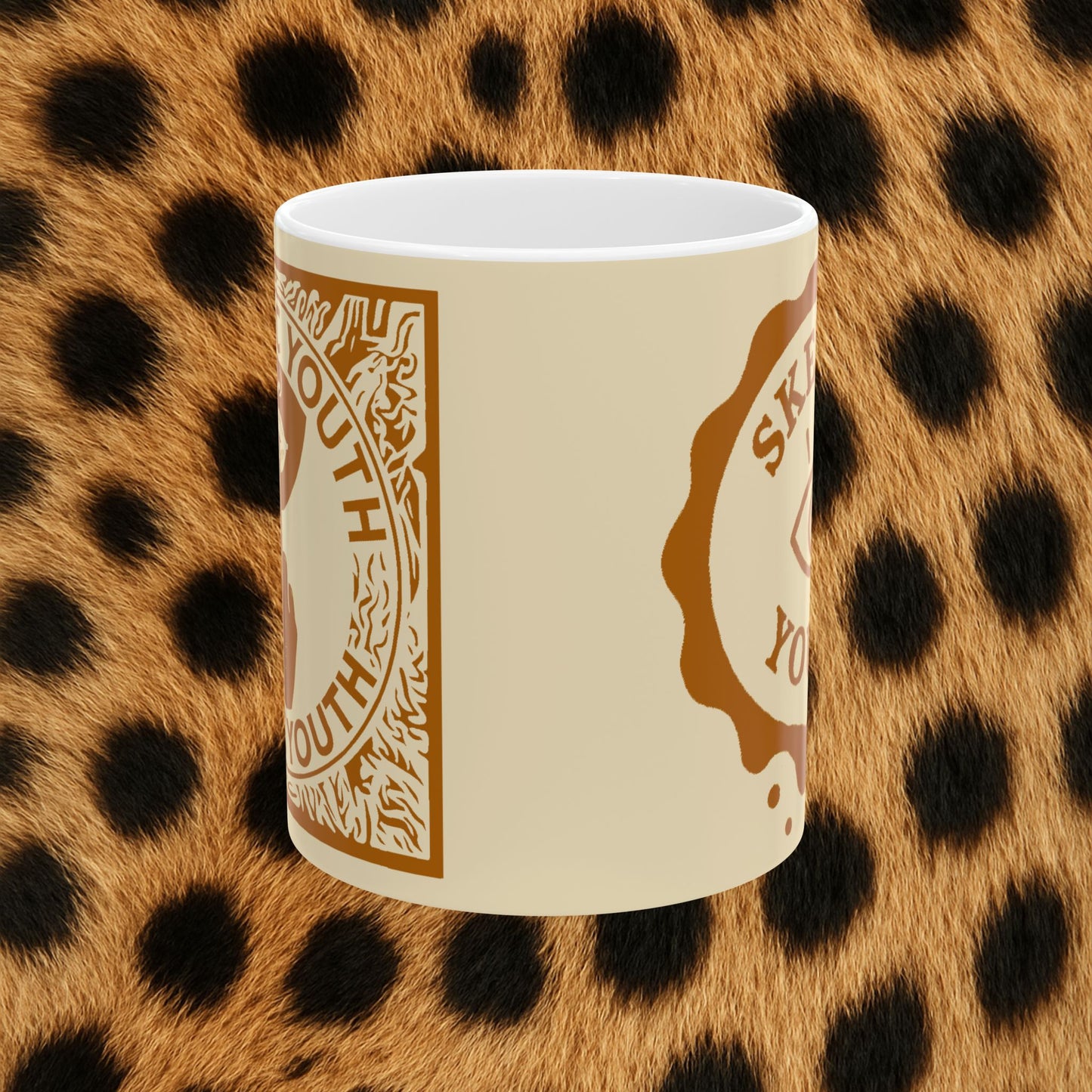 "Coffee Stain" 11oz Beige Mug