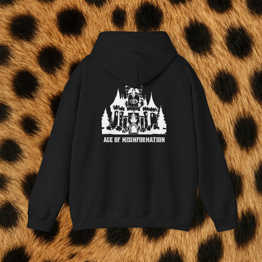 “Read Between the Lines” Two-Sided Unisex Hoodie